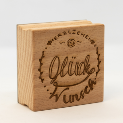 Stempel nach persönlichem Design