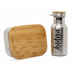 Lunchbox mit Flasche